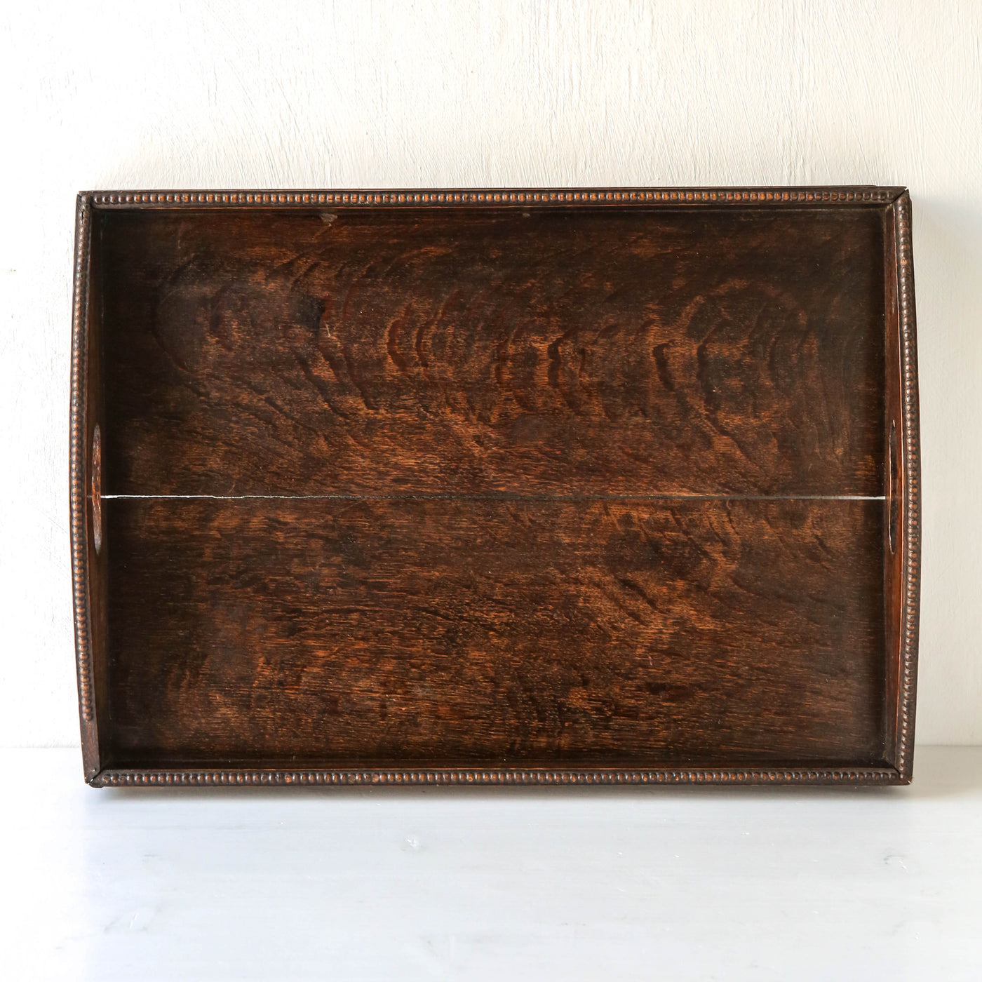Vintage Handled Tray - Design 2 with Beading