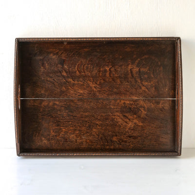 Vintage Handled Tray - Design 2 with Beading