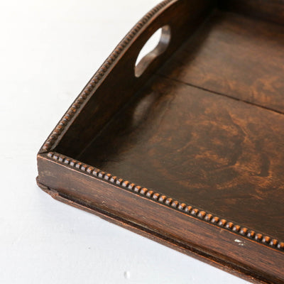 Vintage Handled Tray - Design 2 with Beading