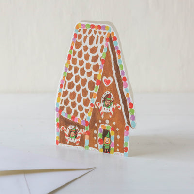 Gingerbread House Dream Home Card