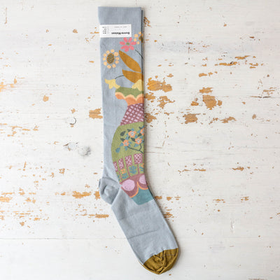 Bonne Maison Long Socks - Bouquet Rain