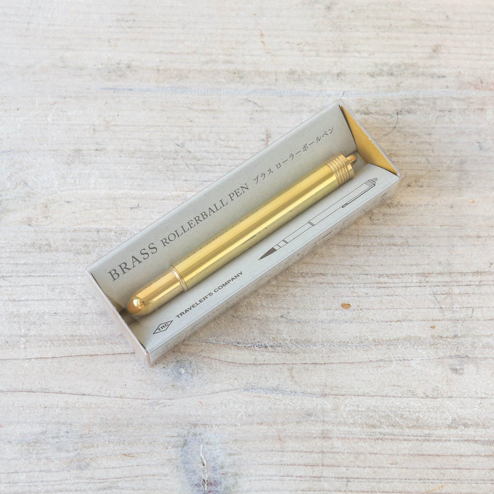 TRAVELER'S COMPANY BRASS Rollerball Pen – Berylune