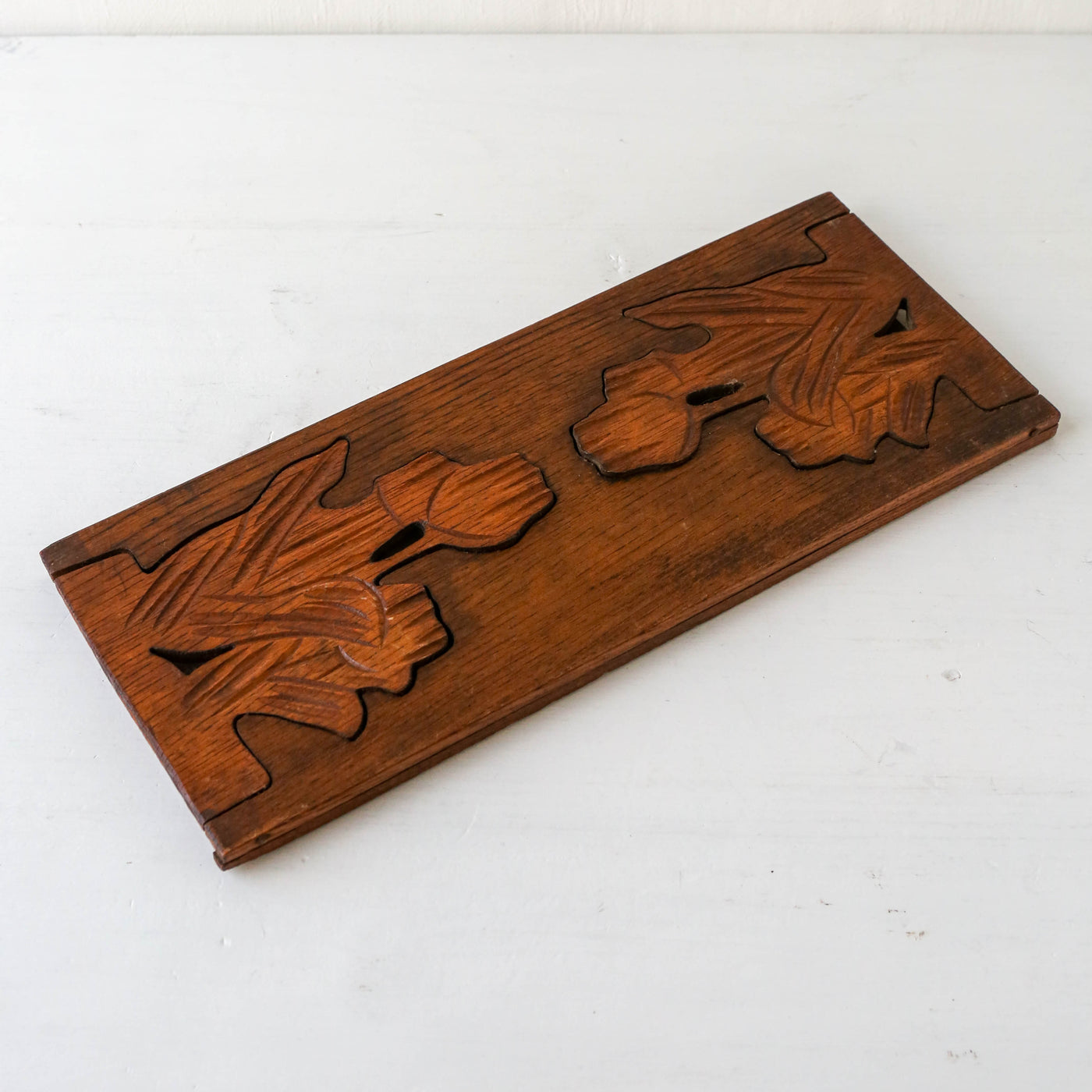 Vintage Folding Book Trough - Design 2