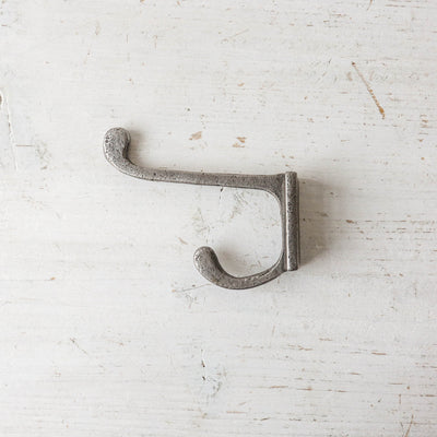 Small Double Cast Iron Hook