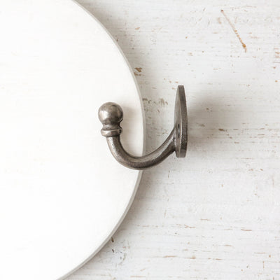 Ball End Small Cast Iron Coat Hook