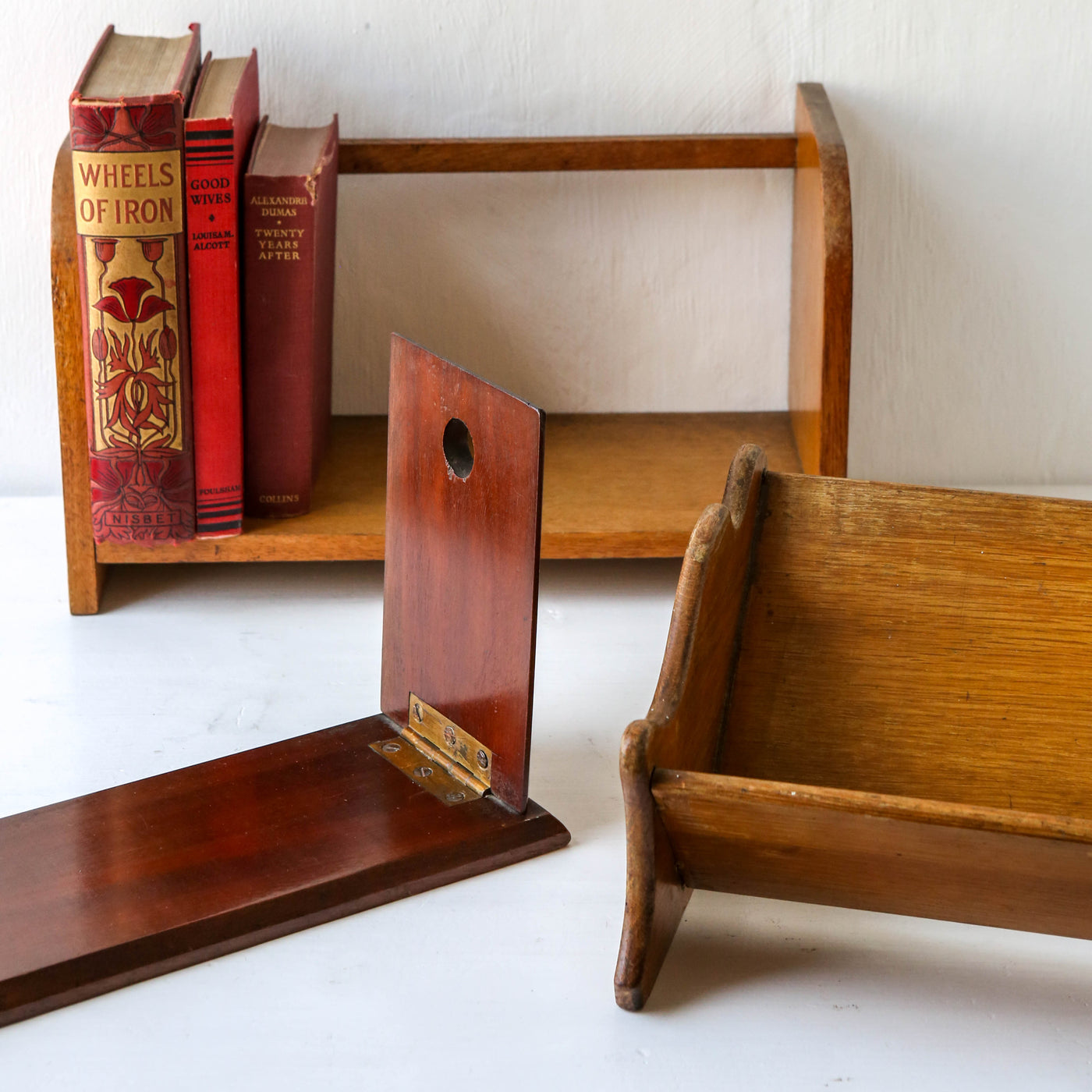 Vintage Folding Book Trough - Design 1