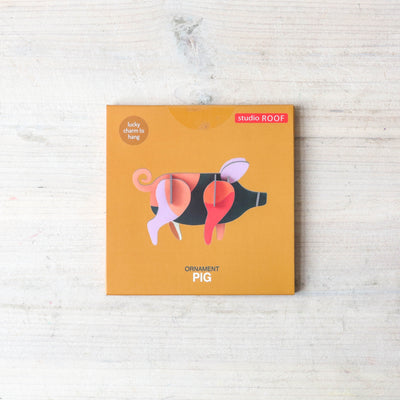 3D Hanging Charm - Pig