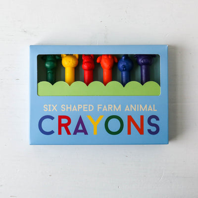 Animal Head Crayons