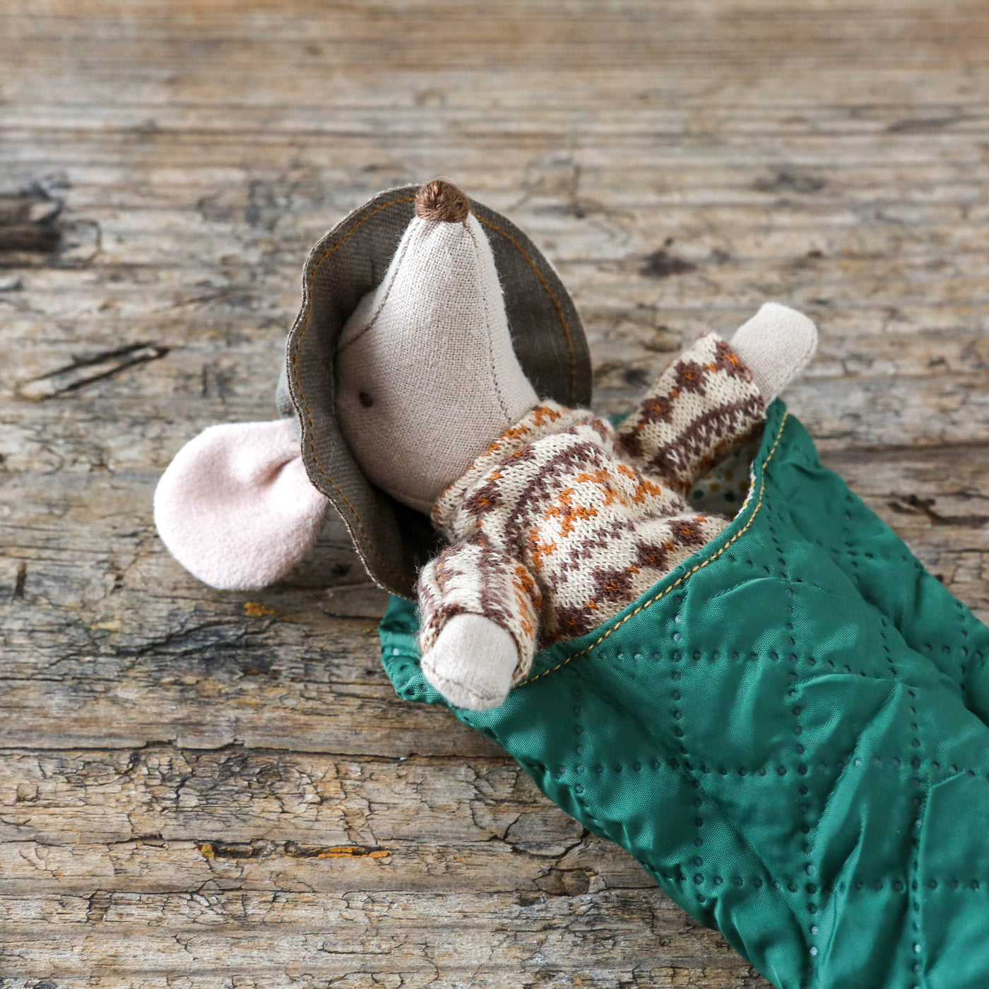 NEW! Hiker Mouse - Big Brother with Sleeping Bag