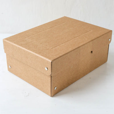 Cardboard Filing Box - Kraft