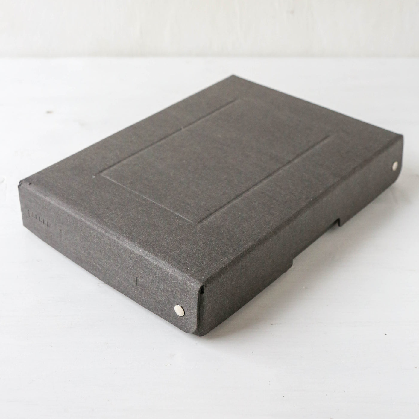 Cardboard Filing Box - Black