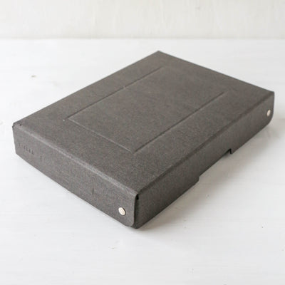 Cardboard Filing Box - Black