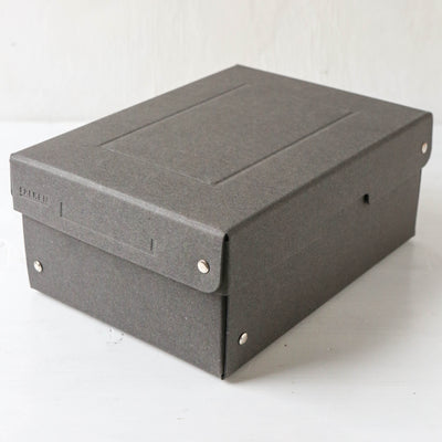 Cardboard Filing Box - Black