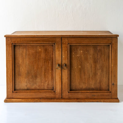 Deep Vintage Pine Wall Cabinet