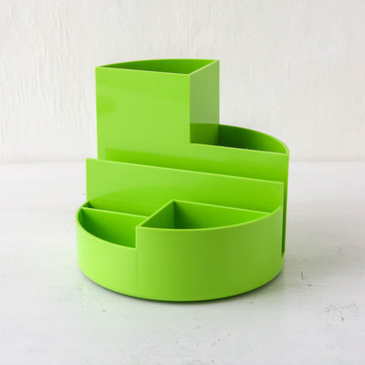 Retro Round Box Desk Organiser