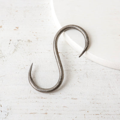 Hand Forged Butcher's 'S' Hook - 85mm