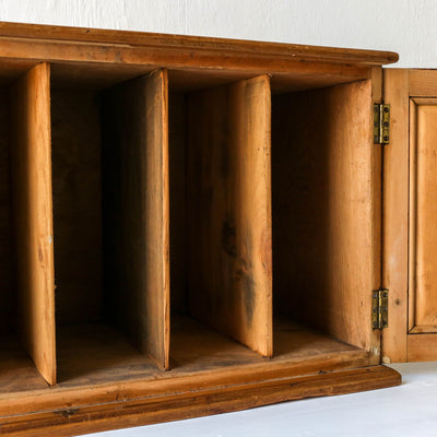 Deep Vintage Pine Wall Cabinet