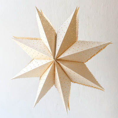 50cm 'Glimmer' Paper Christmas Decoration