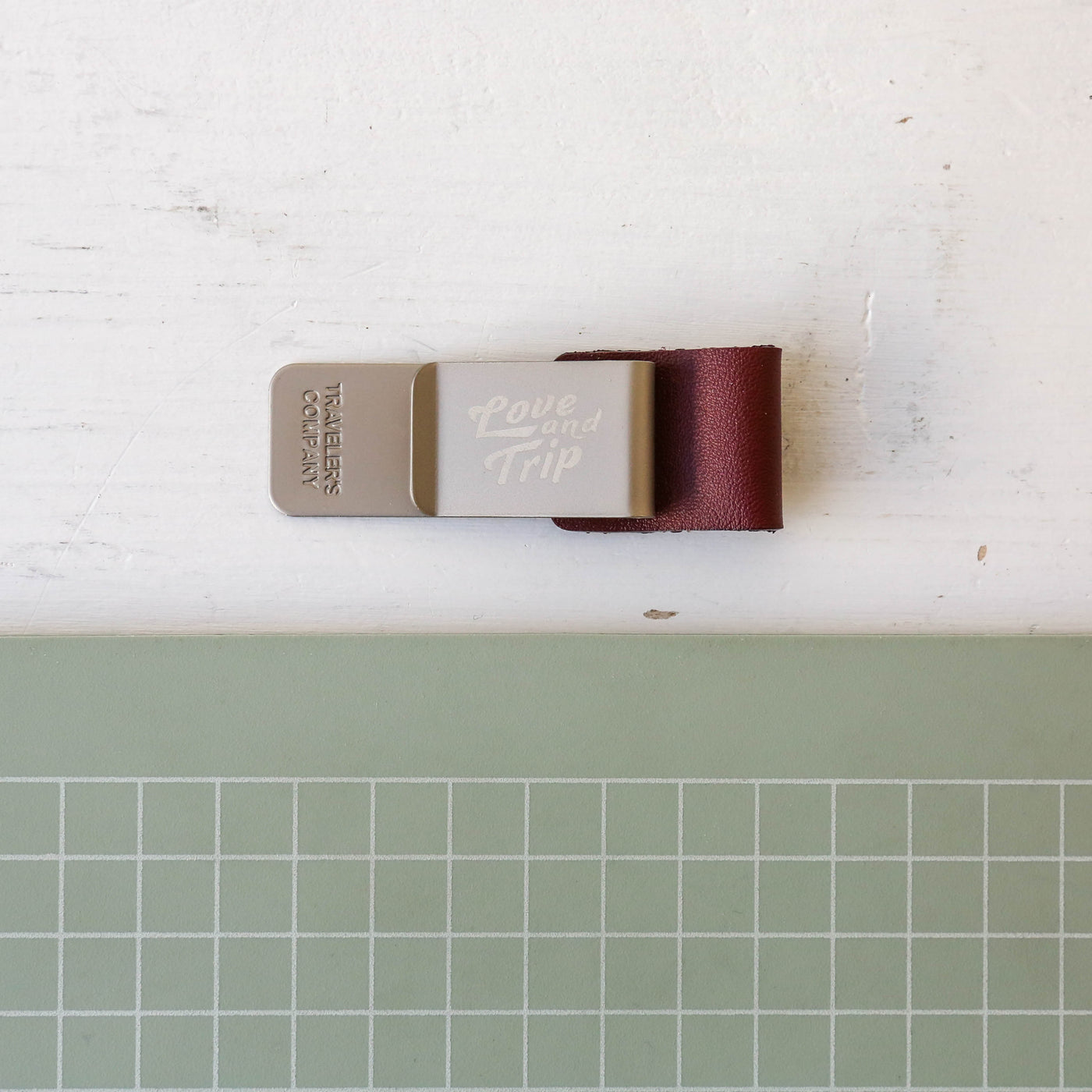 TRAVELER'S notebook Pen Holder LOVE AND TRIP Edition