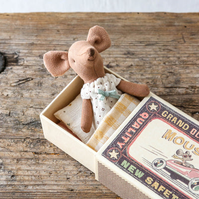 Big Sister Mouse Toy in Matchbox