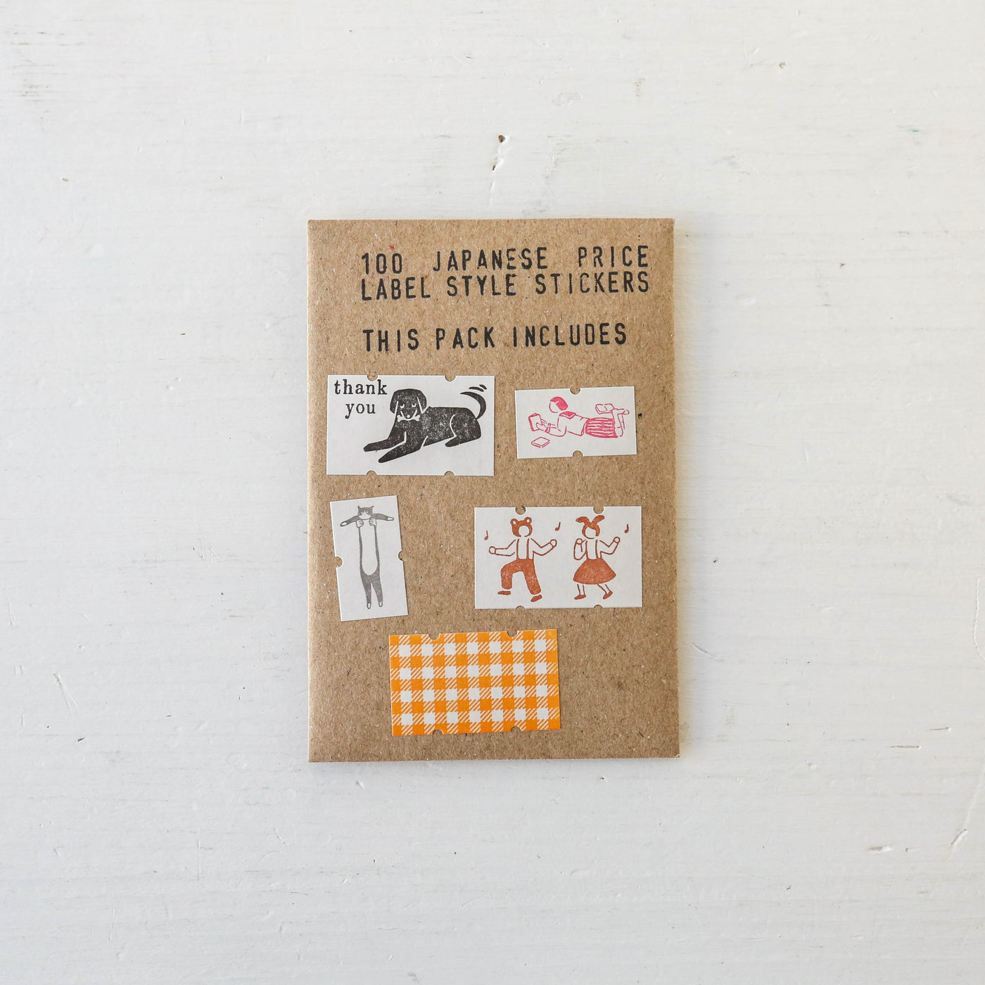 100 Japanese Price Label Style Seal Stickers