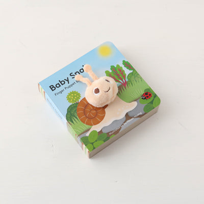 Finger Puppet Board Book - Baby Snail