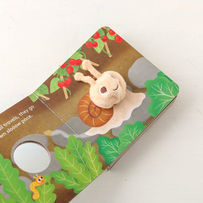 Finger Puppet Board Book - Baby Snail