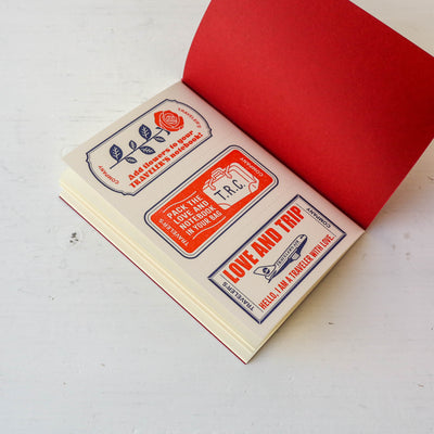 TRAVELER'S notebook Refill LOVE AND TRIP Edition - Passport Size