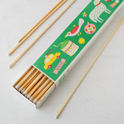 'Christmas Ornaments' Extra Long Luxury Boxed Matches
