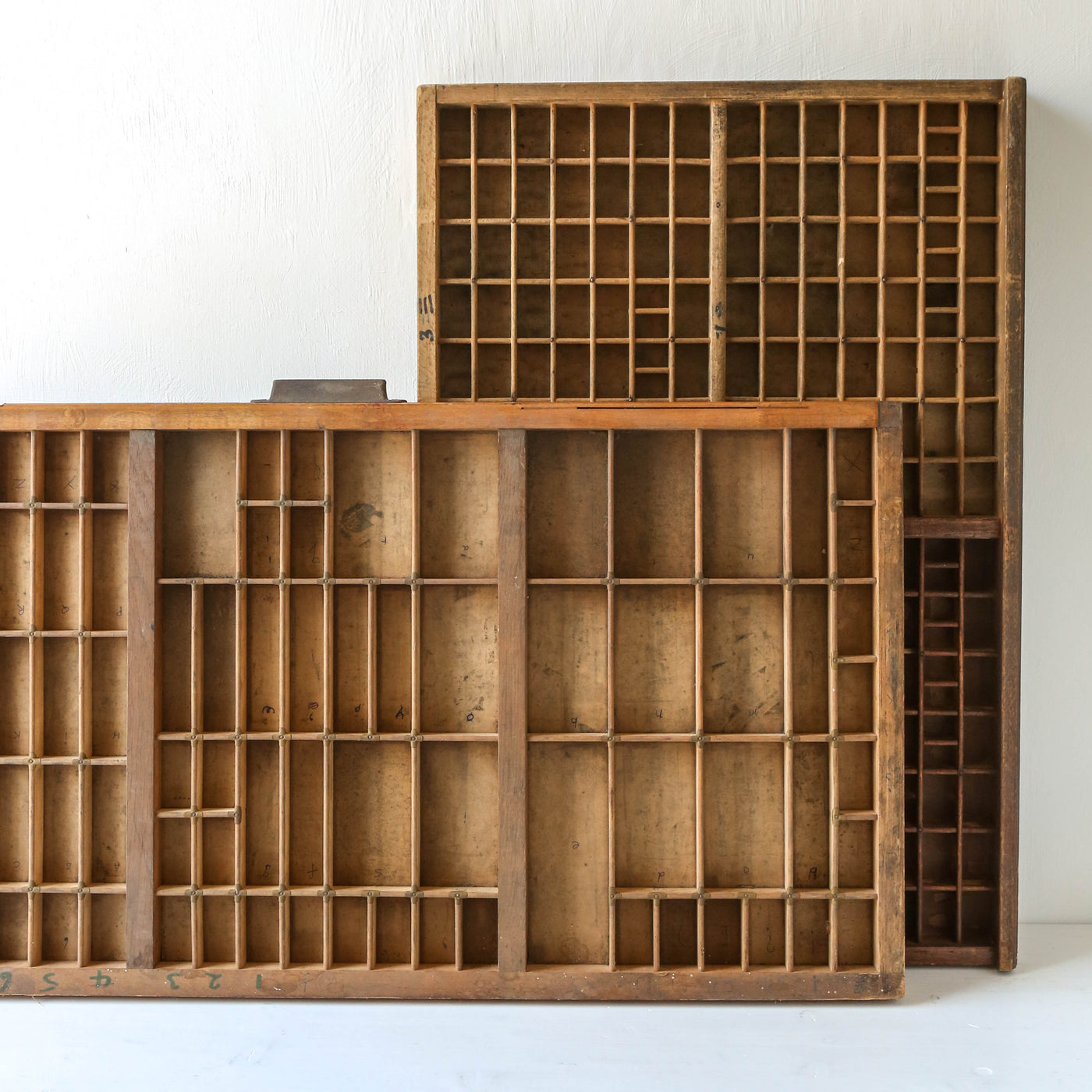 Vintage Wooden Printers Tray - Batch 4