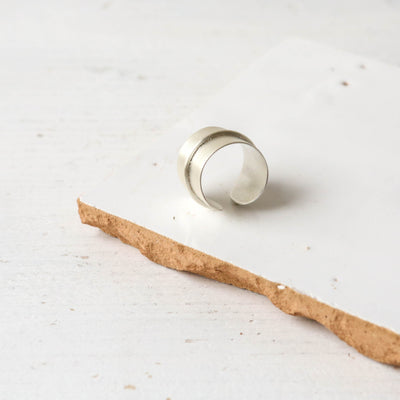 Statement Ridge Gap Ring