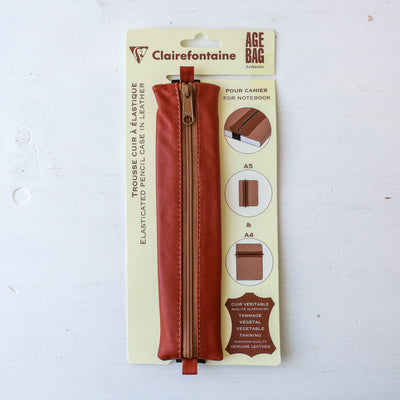 Leather Book Band Pen Case