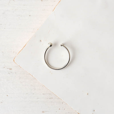 Bead & Bar Gap Ring