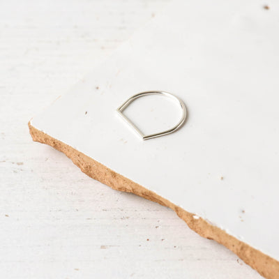 Straight Edged Stacking Ring