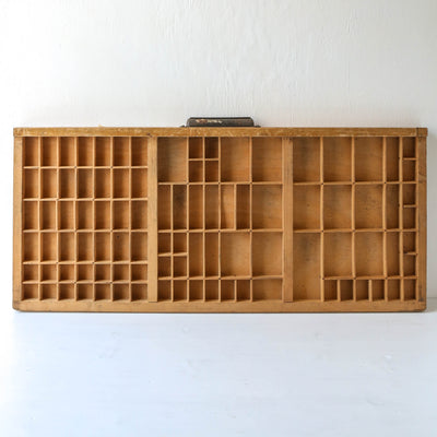 Vintage Wooden Printers Tray - Batch 1
