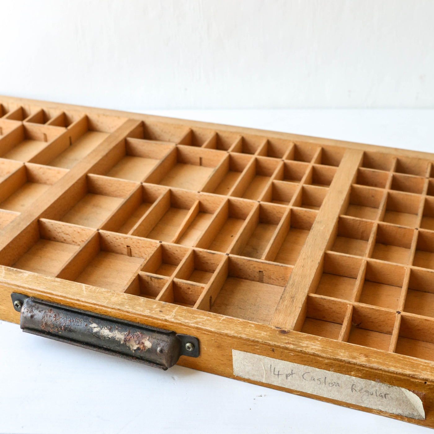 Vintage Wooden Printers Tray - Batch 1