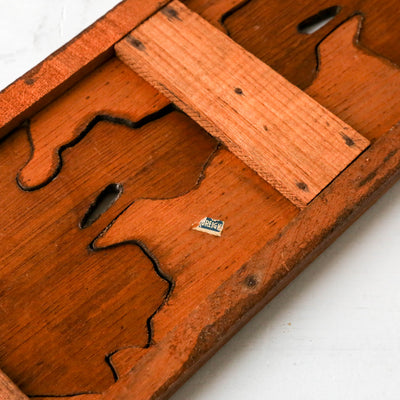 Vintage Folding Book Trough - Design 2