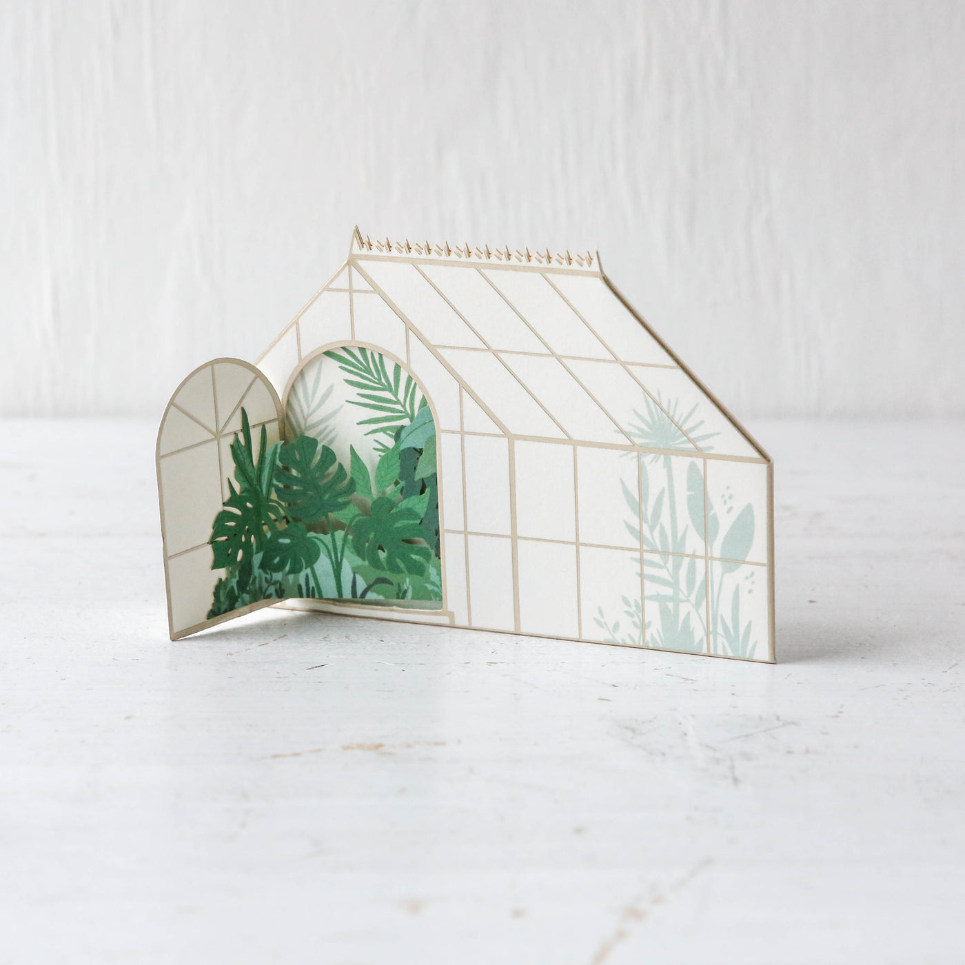Greenhouse Pop-Up Card