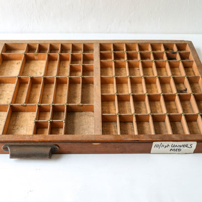 Vintage Wooden Printers Tray - Batch 2