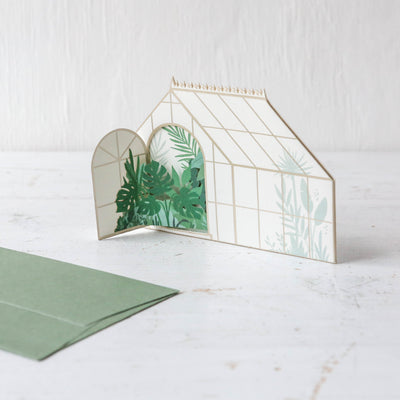 Greenhouse Pop-Up Card