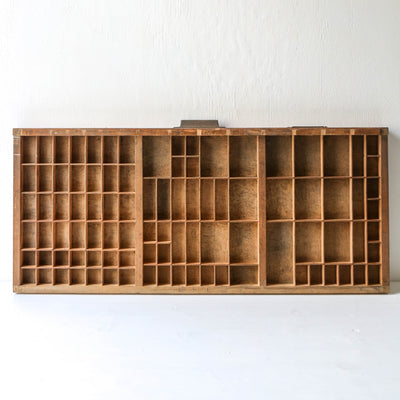 Vintage Wooden Printers Tray - Batch 2