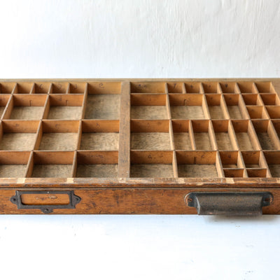 Vintage Wooden Printers Tray - Batch 2