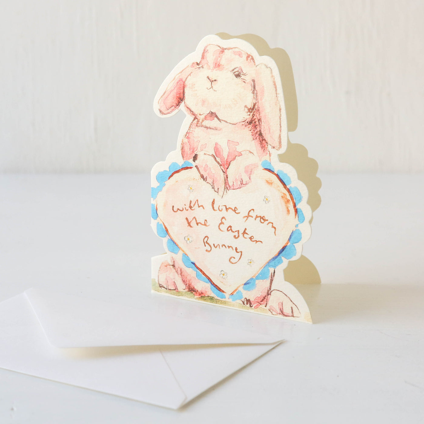 Easter Bunny Die Cut Card