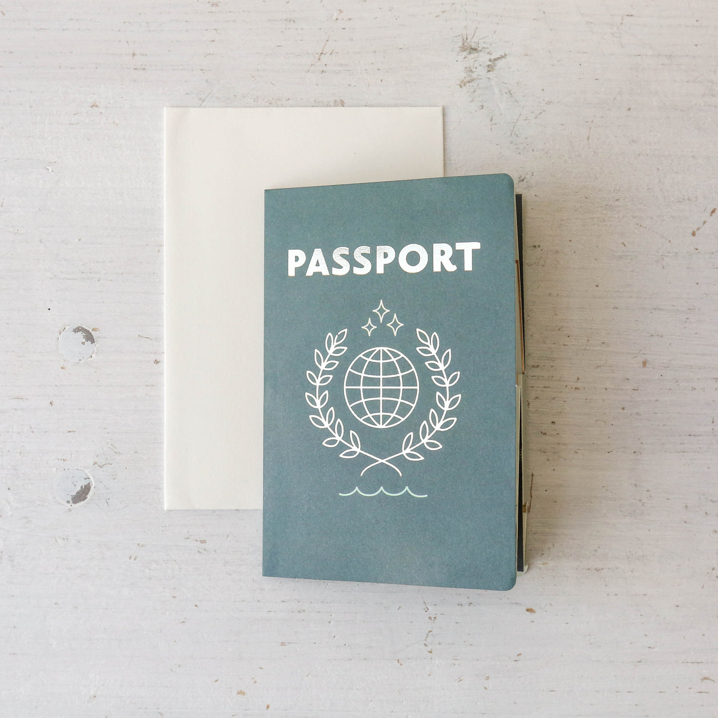 Passport Pop-Up Card