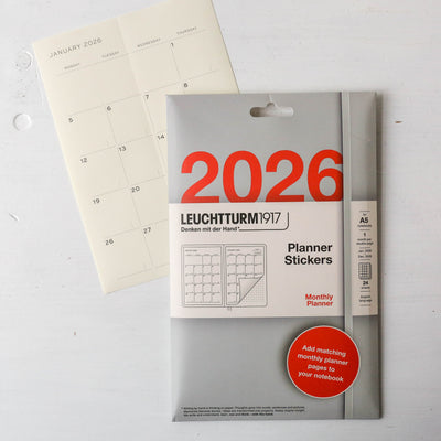 Leuchtturm A5 Planner Stickers 2026