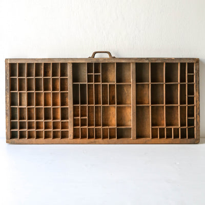 Vintage Wooden Printers Tray - Batch 3