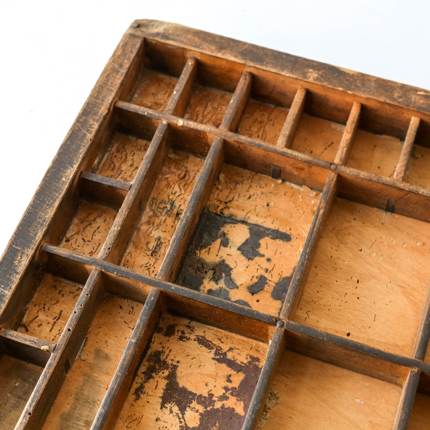 Vintage Wooden Printers Tray - Batch 3