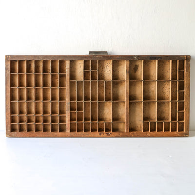 Vintage Wooden Printers Tray - Batch 3
