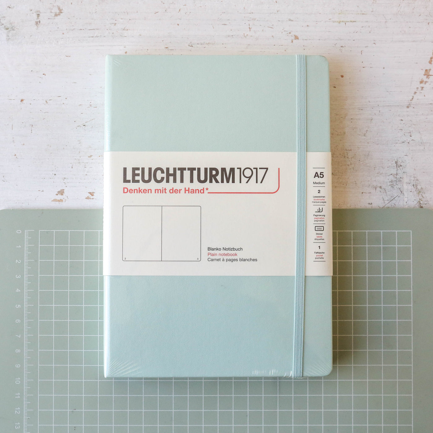 Leuchtturm A5 Notebook - Mint Green