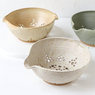 Hand Thrown 'Coastal' Berry Bowl